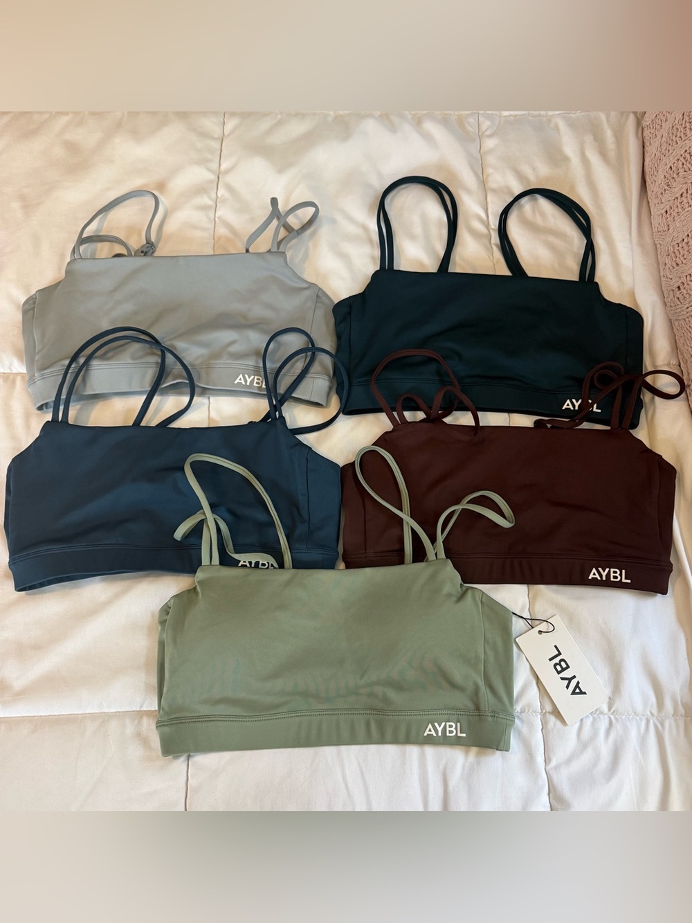 5 AYBL Essential Bandeau Sports Bras